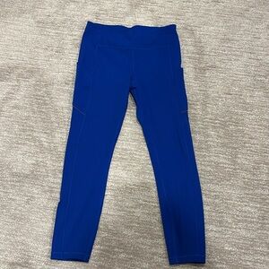 NWOT Lululemon royal blue size 8, legging with 25 inch inseam